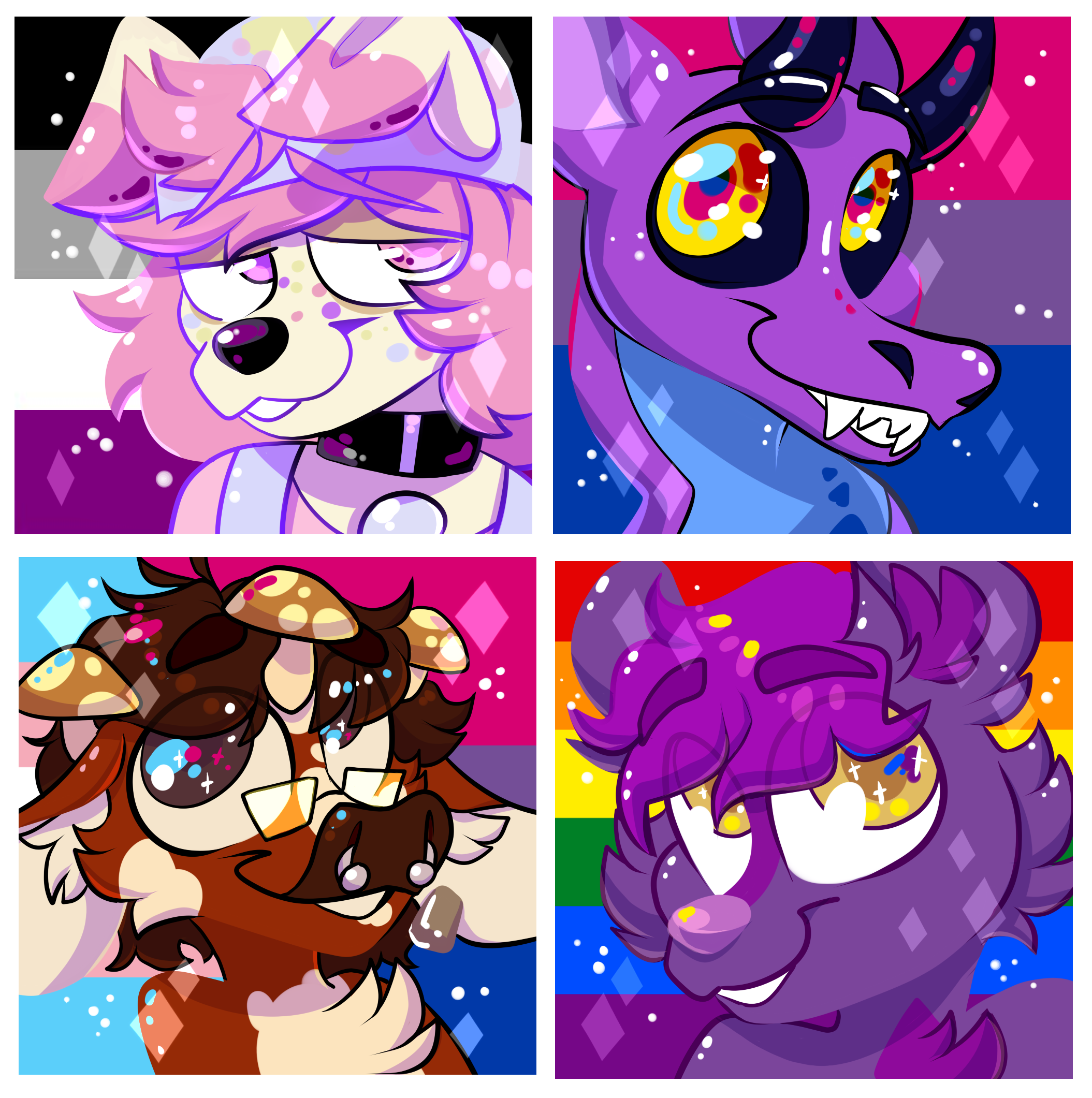 Warriors Pride Icons Batch#1 by WolfSword87 on DeviantArt