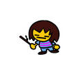 Lil' Undertale Dudes Day 1 - Frisk