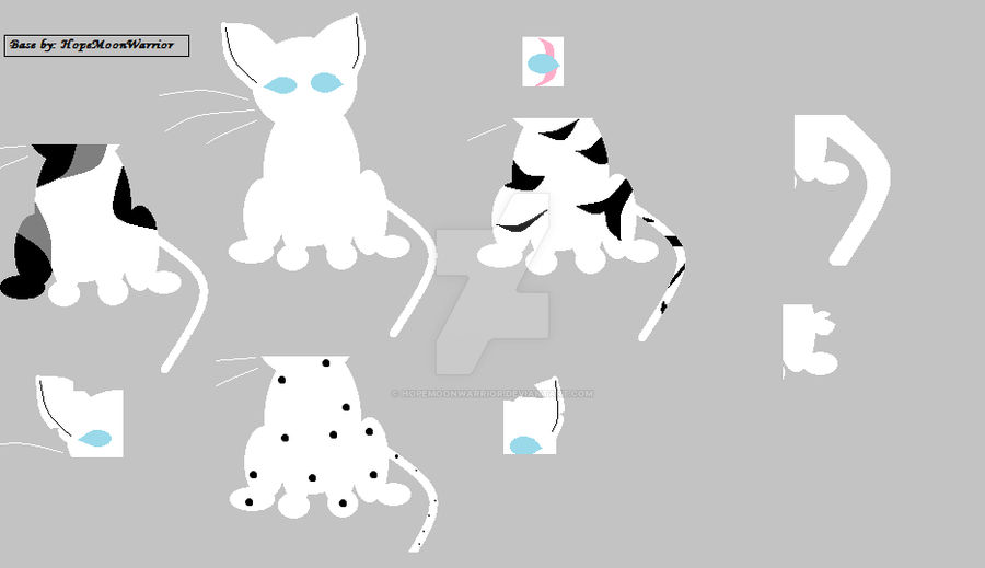 Free Warrior Cat Base by HopeMoonWarrior on DeviantArt