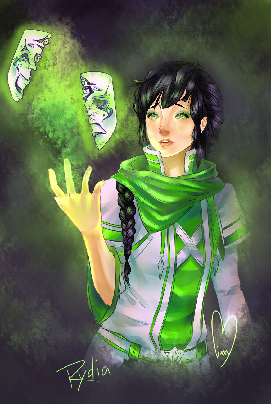 Magic Rydia Rydia by Gwethanadolwen on DeviantArt