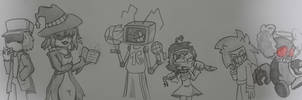 FNF Mod Characters part 3 by Glitchnic12 on DeviantArt