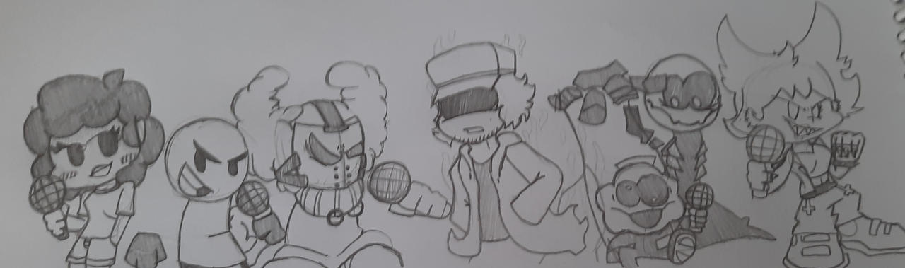 FNF Mod Characters part 4 by Glitchnic12 on DeviantArt