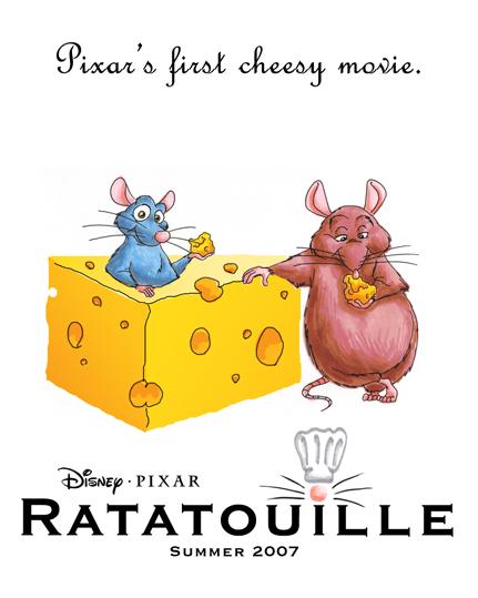 Cheesy Ratatouille poster