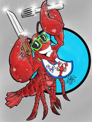 lobster logo color