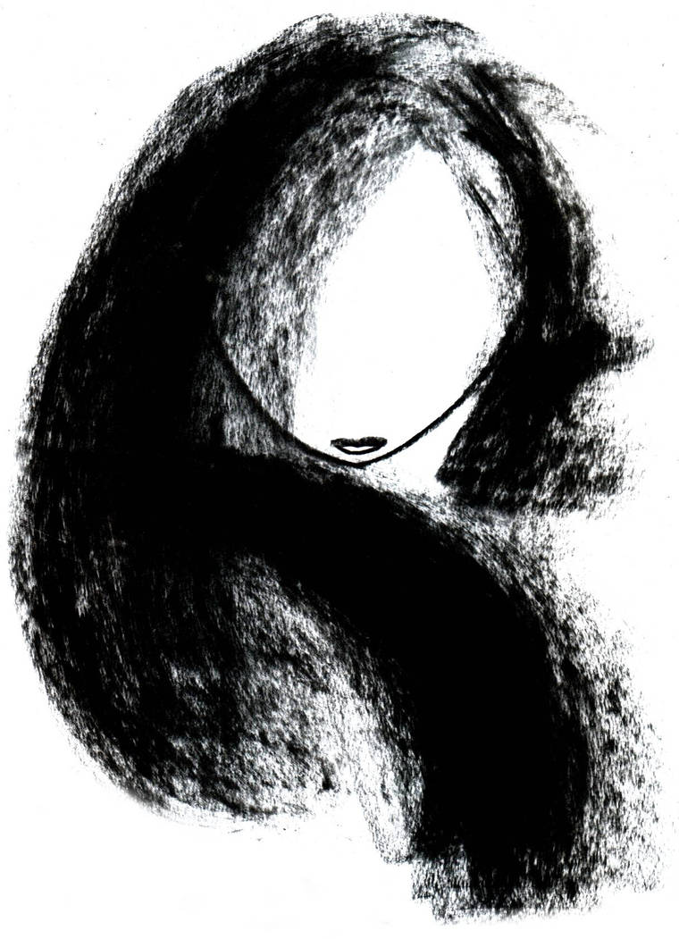 A reflection of Deep conscience a portrait woman by lineheartlukasan on ...