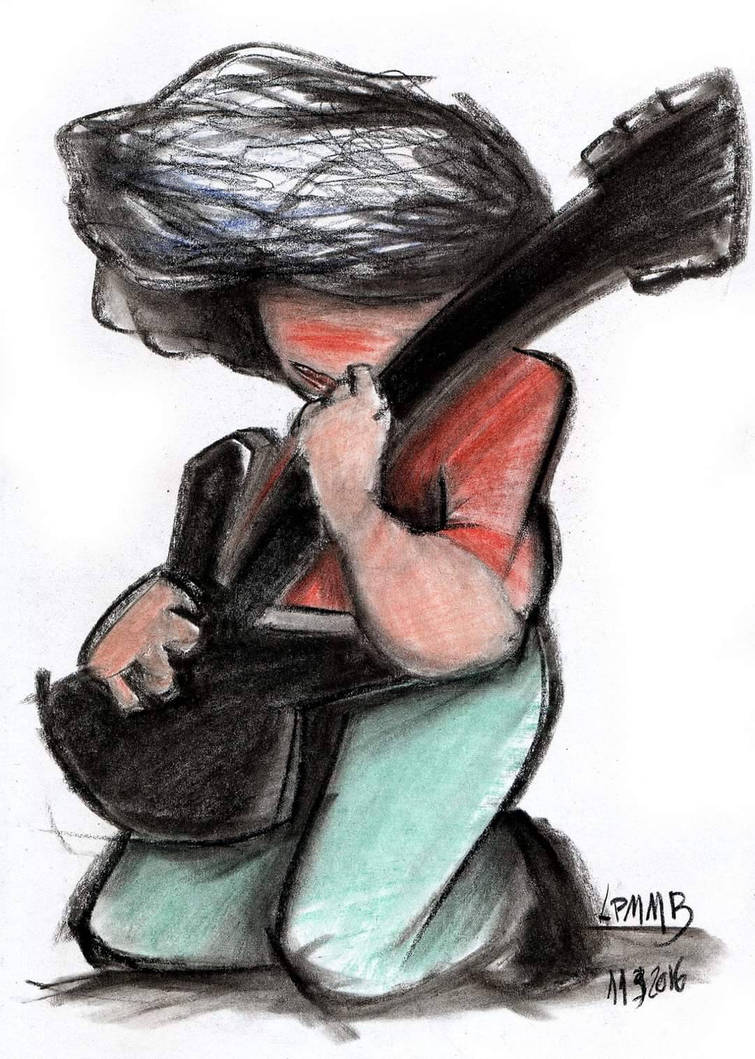 AC/DC play guitar by lineheartlukasan on DeviantArt