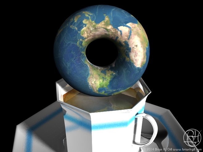 Cosmic Coffee Cup