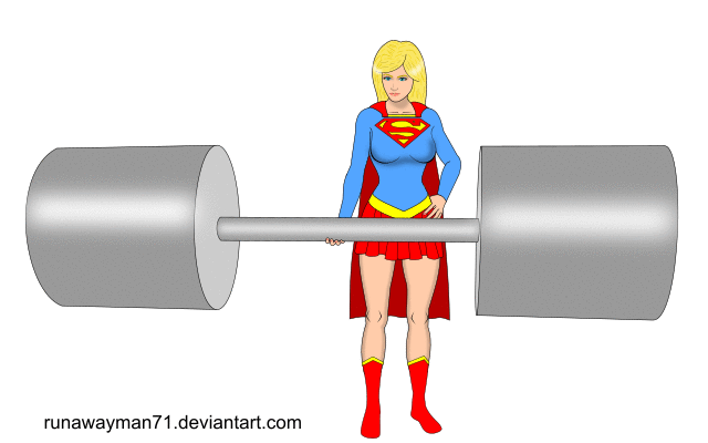 Supergirl - Light Workout (animated GIF) by runawayman71 on DeviantArt Supergirl - Light Workout (animated GIF) by runawayman71 on DeviantArt
