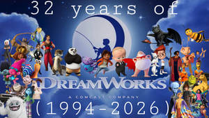 32 years of Dreamworks Animation