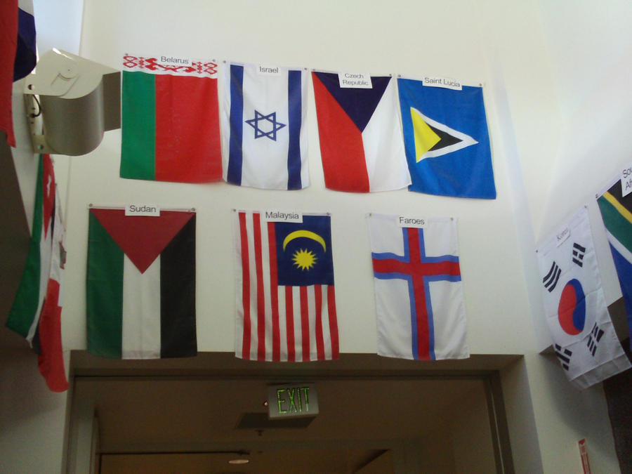 Flags of my School: Part 1 by SJAntarctica on DeviantArt