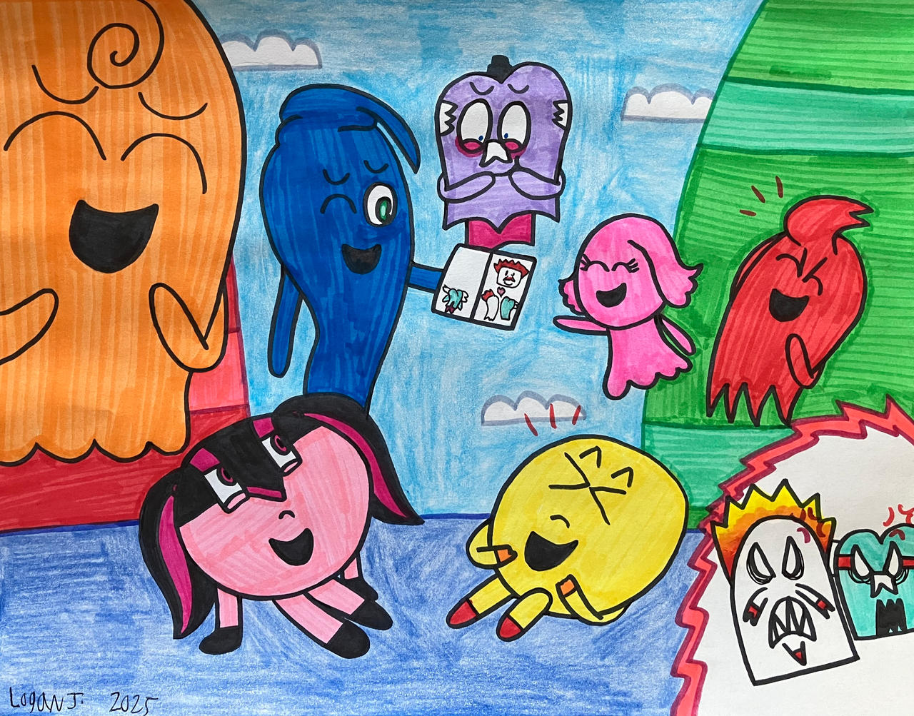 Ditty Drawing Inky's Funny Drawings (DTIYS Art Challenge) by LACB20Studios on DeviantArt