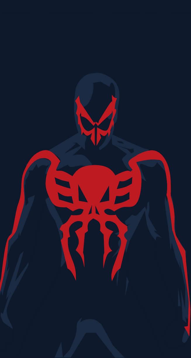 Spider-Man 2099 Minimalist |Mobile Wallpaper by MattPRZ on DeviantArt