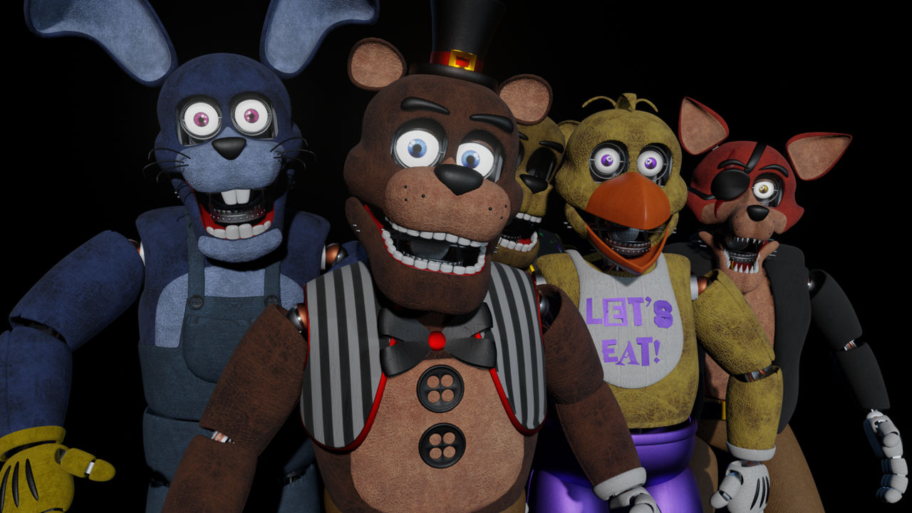 Freddy And Friends by Charles-Cheese on DeviantArt