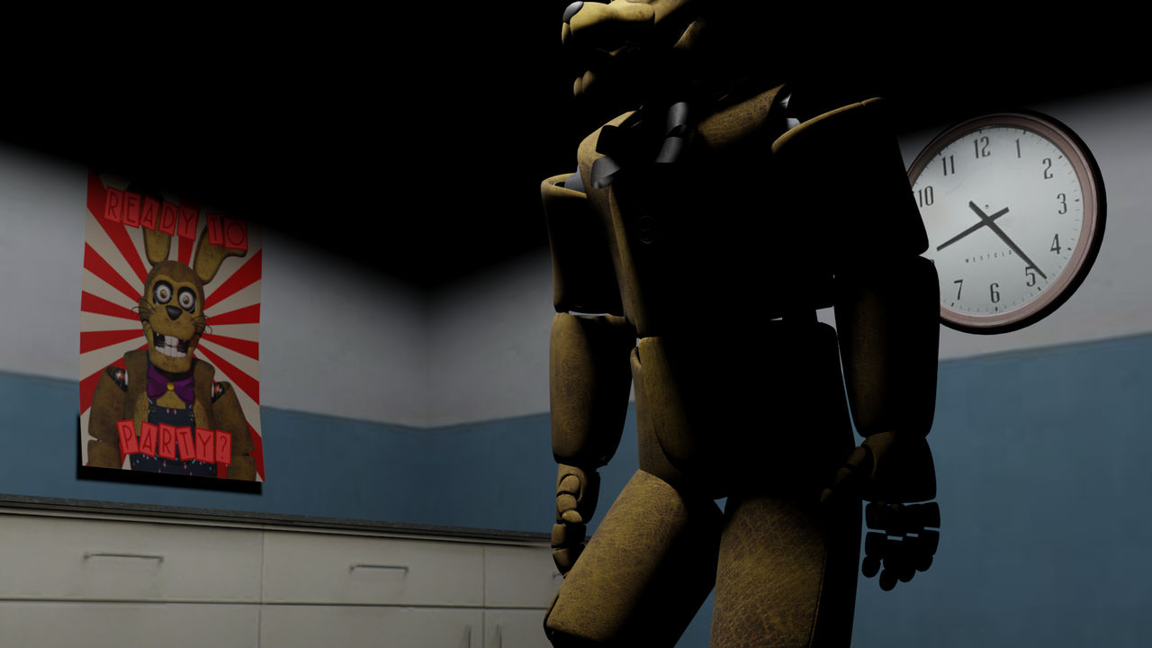 Springlock Freddy In A Room by Charles-Cheese on DeviantArt