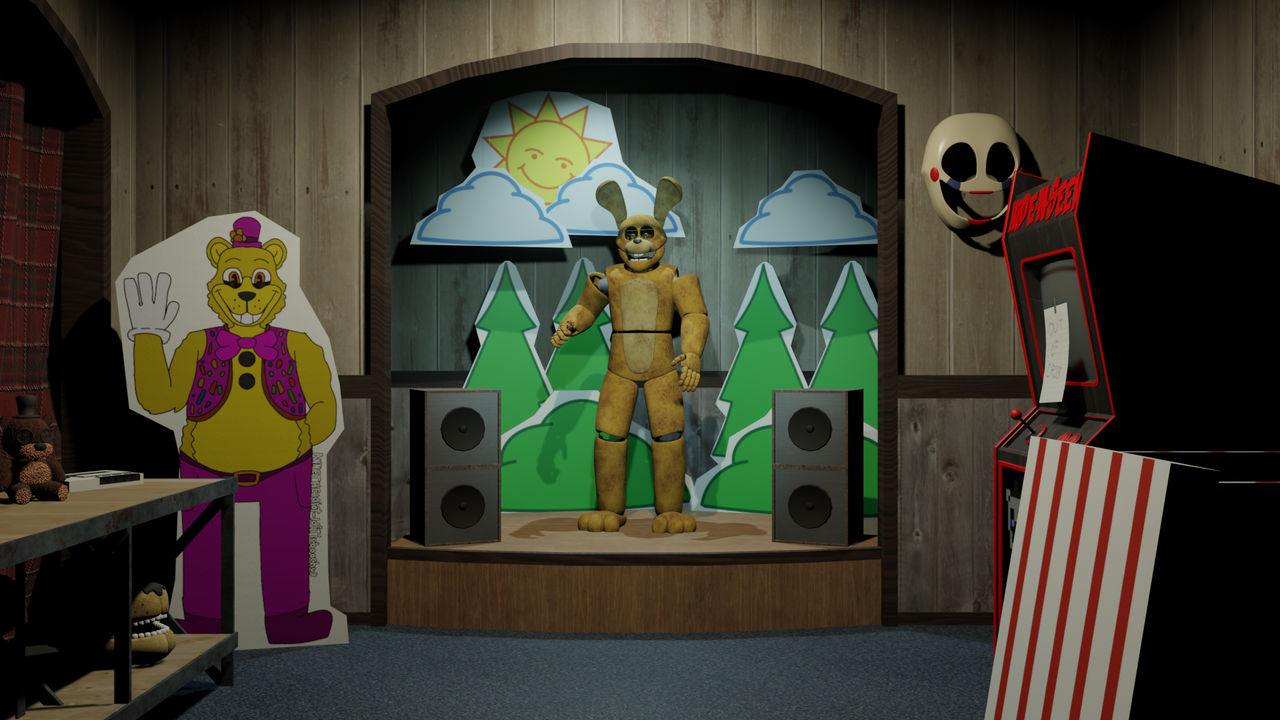 SpringLock Bonnie by Charles-Cheese on DeviantArt