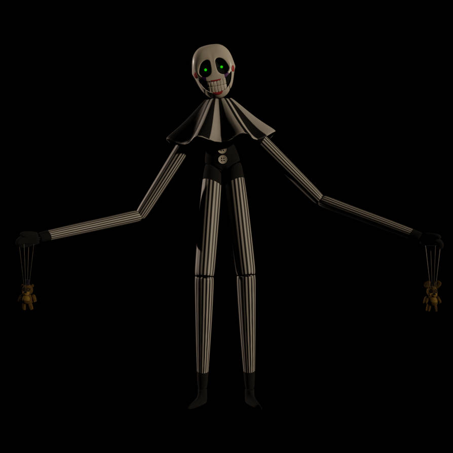 Classic Puppet Render by Charles-Cheese on DeviantArt