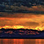 Alpengluehen - glowing Alps.