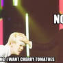 No cherry tomatoes for Zelo