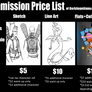 Commission Sheet -OPEN-