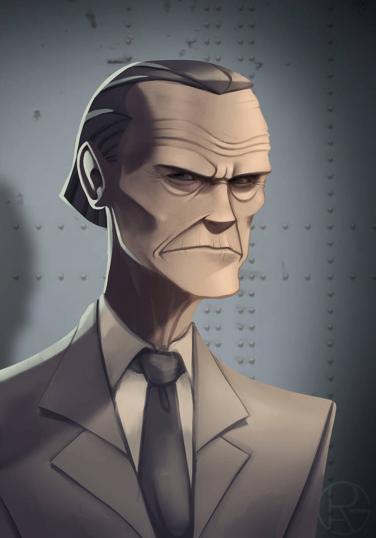 Abstract Gray Man Gray Mann Portrait by Py-Bun on DeviantArt