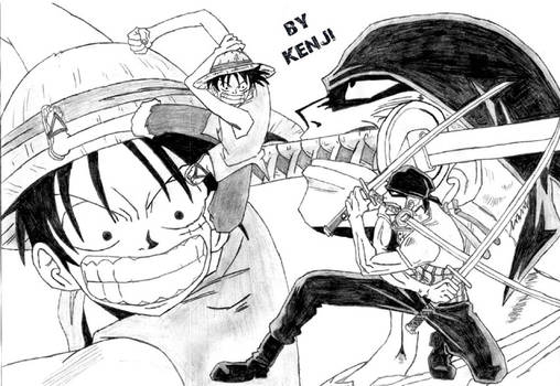 Luffy Vs Zoro