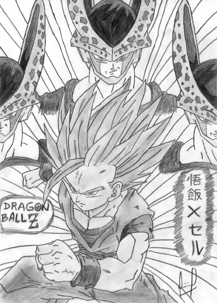 Son Gohan SSJ2 Vs Cell