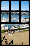 sausilito through the window by Thebirdseyeview