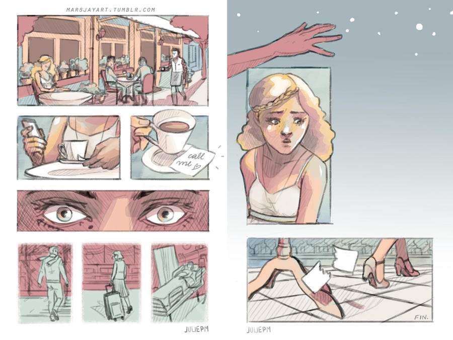 Short Comic - they always leave