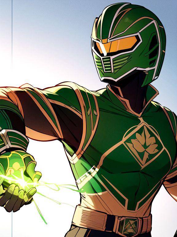 Green Power Ranger AI Art. by RorickRumbles on DeviantArt