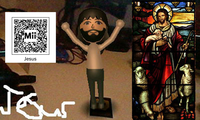 Jesus Christ QR Code by SonicPal on DeviantArt