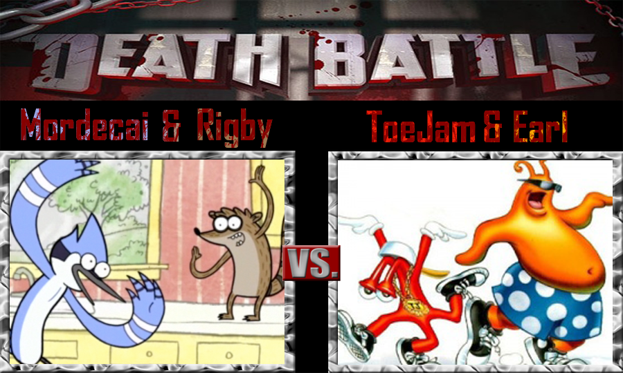 Mordecai and Rigby vs ToeJam and Earl