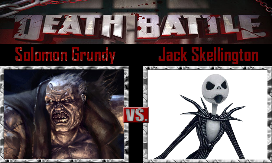 Solomon Grundy Vs Jack Skellington By Sonicpal On Deviantart