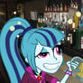 Sonata Dusk at the bar