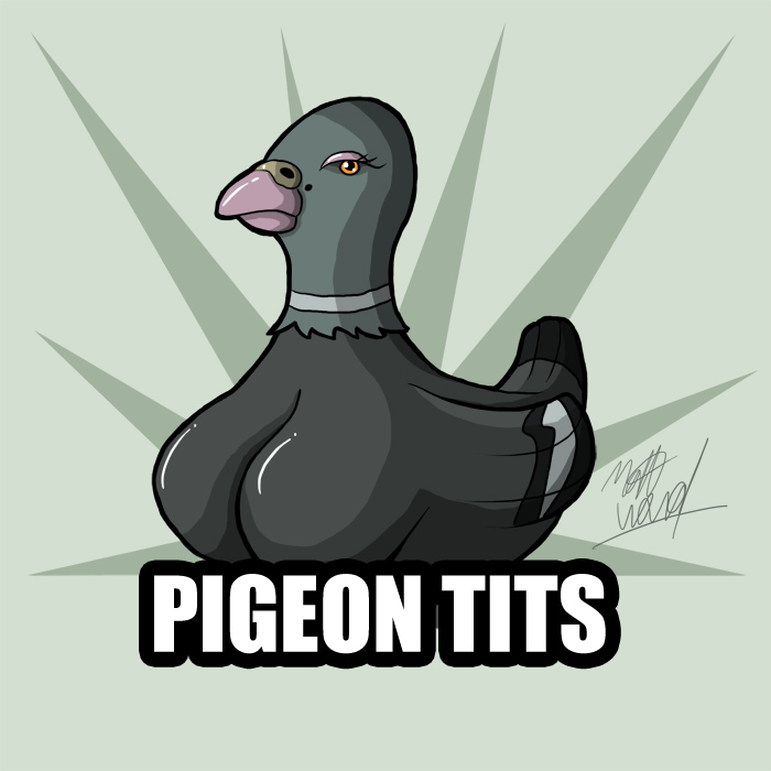 Day 5: Pigeon Tits