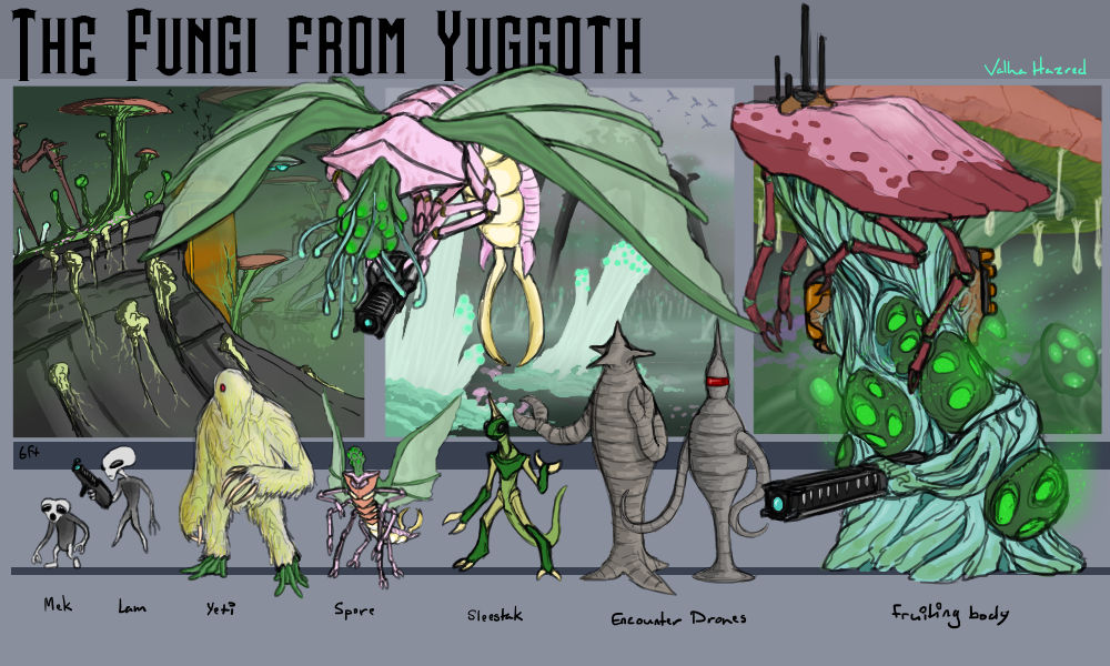 Yugoth Strange Aeons - The Fungi from Yuggoth by ValhaHazred on DeviantArt
