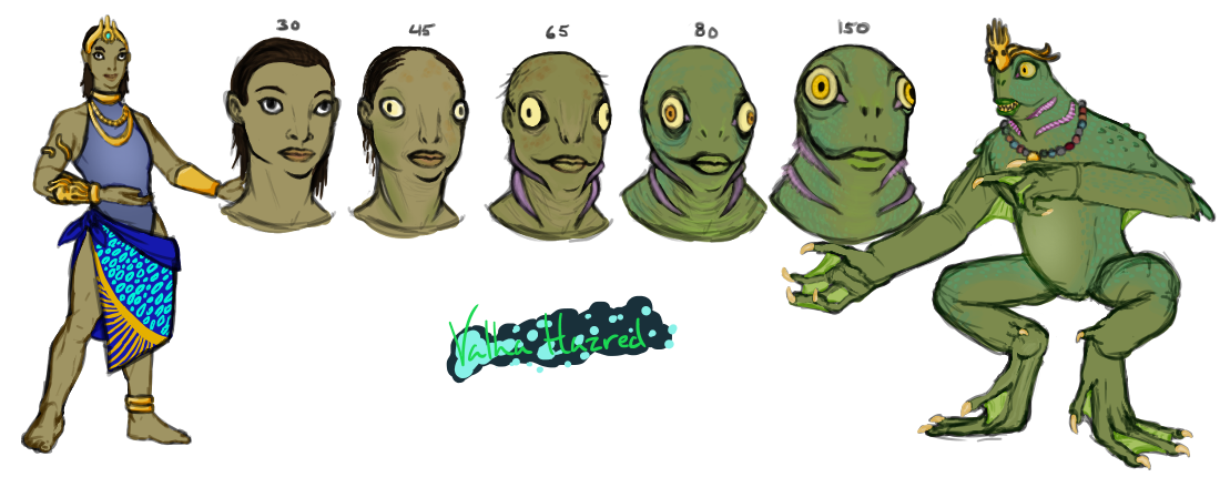 Deep One Development by ValhaHazred on DeviantArt