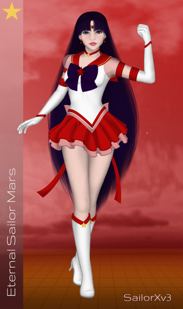 Eternal Sailor Mars by Retroberrii on DeviantArt