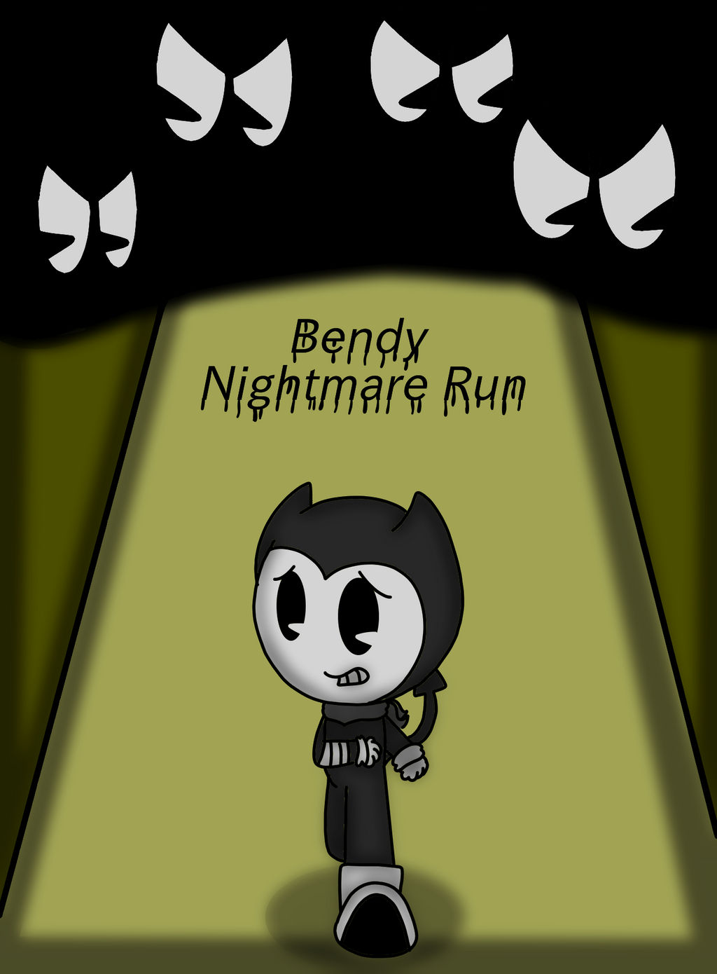 Bendy In Nightmare Run Monsters by TimNTim on DeviantArt