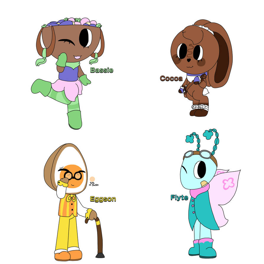 DW characters in my art style - Easter toons by KatietheBearhusky174 on ...