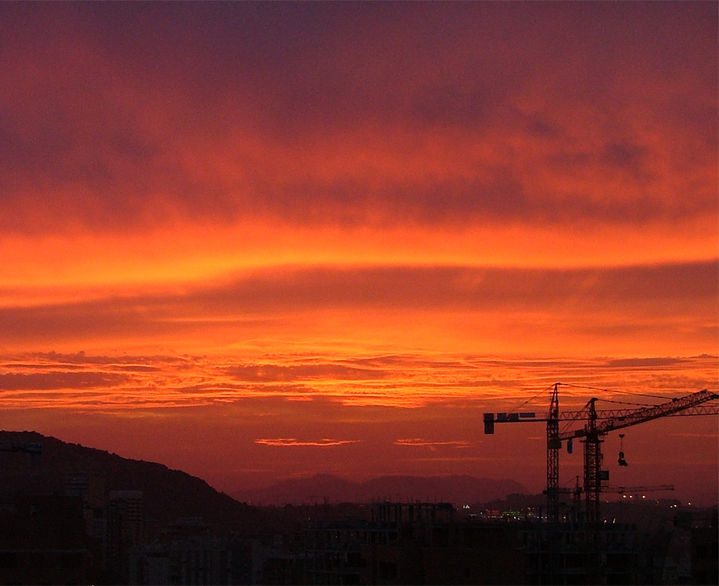 Alicante sunset later 2