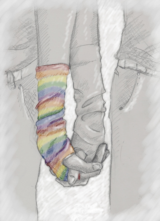 Rainbow Sock