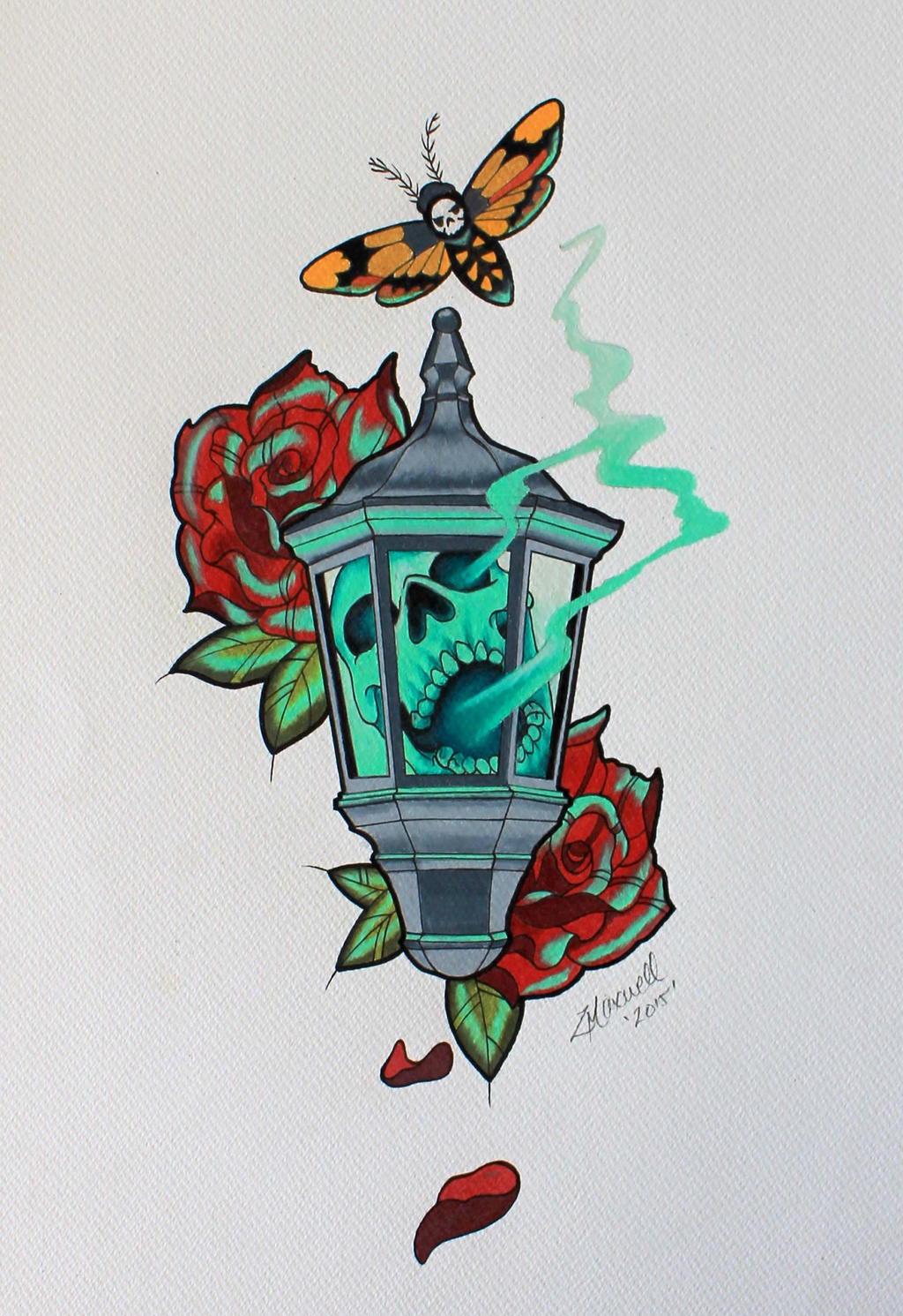 Lantern tattoo design by kowaigirl on DeviantArt