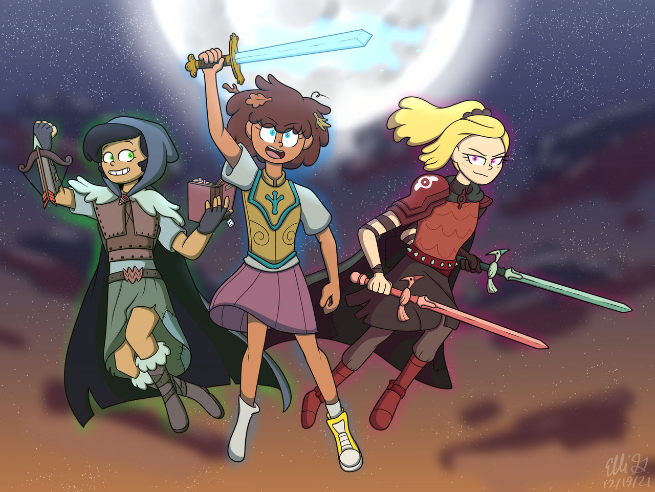 Amphibia Trio by DDG11YT on DeviantArt
