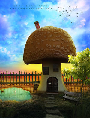 Mushroom House by alanleal22 Mushroom House by alanleal22