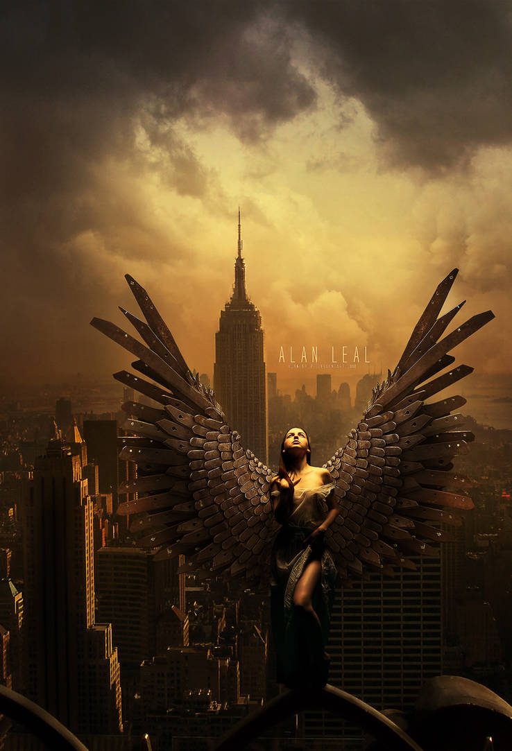 Angel of Cities by alanleal22