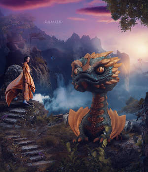 The little Dragon by alanleal22 The little Dragon by alanleal22