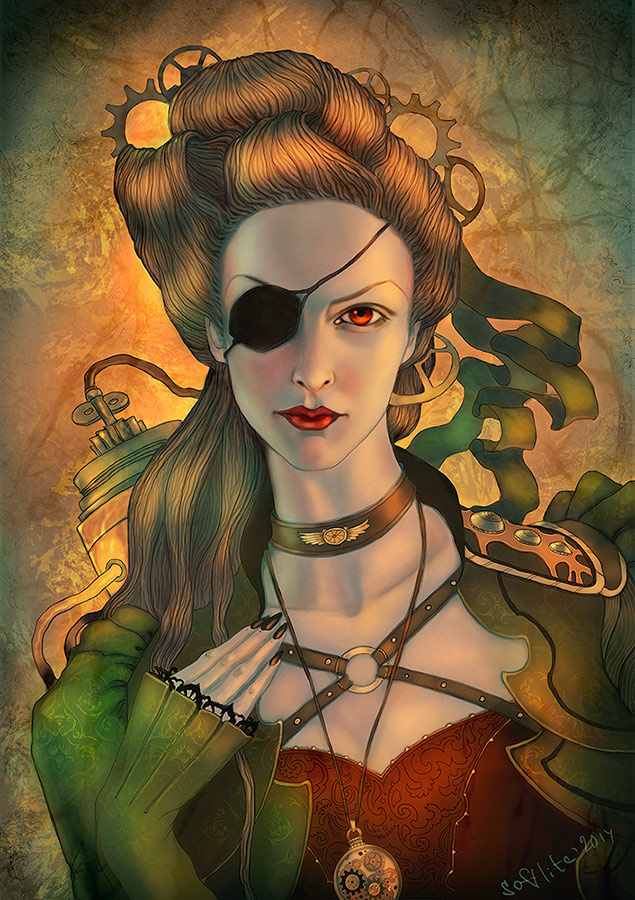 Steampunk portrait