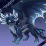 Axolotl Night Fury dragon Adoptable OTA open