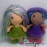 'Brighton' Amigurumi Dolls
