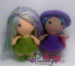 'Brighton' Amigurumi Dolls 